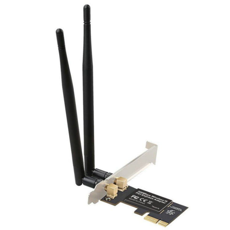 300M Dual Frequency PCI-E Wireless Network Card - USB Network Adapter by PMC Jewellery | Online Shopping South Africa | PMC Jewellery | Buy Now Pay Later Mobicred