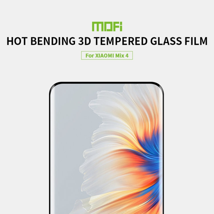 For Xiaomi Mi Mix4 MOFI 9H 3D Explosion Proof Thermal Bending Tempered Glass Film -  by MOFI | Online Shopping South Africa | PMC Jewellery