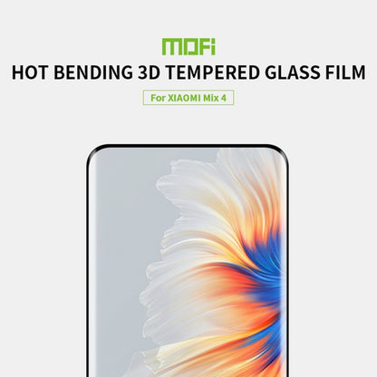 For Xiaomi Mi Mix4 MOFI 9H 3D Explosion Proof Thermal Bending Tempered Glass Film -  by MOFI | Online Shopping South Africa | PMC Jewellery