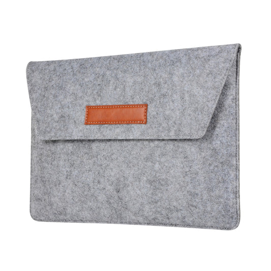 Felt Liner Bag Computer Bag Notebook Protective Cover For 15 inch(Grey) - 15 inch by PMC Jewellery | Online Shopping South Africa | PMC Jewellery | Buy Now Pay Later Mobicred