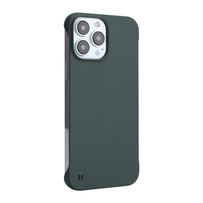 For iPhone 12 Pro Max ENKAY Matte Frameless Hard PC Case(Dark Green) - iPhone 12 Pro Max Cases by ENKAY | Online Shopping South Africa | PMC Jewellery | Buy Now Pay Later Mobicred