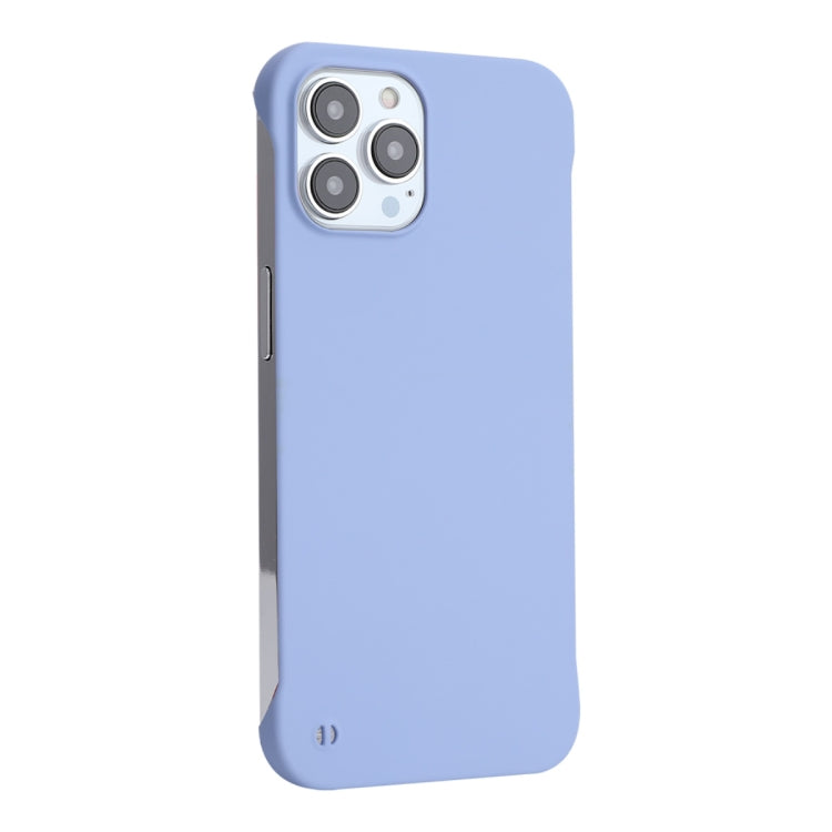 For iPhone 12 Pro Max ENKAY Matte Frameless Hard PC Case(Purple) - iPhone 12 Pro Max Cases by ENKAY | Online Shopping South Africa | PMC Jewellery | Buy Now Pay Later Mobicred