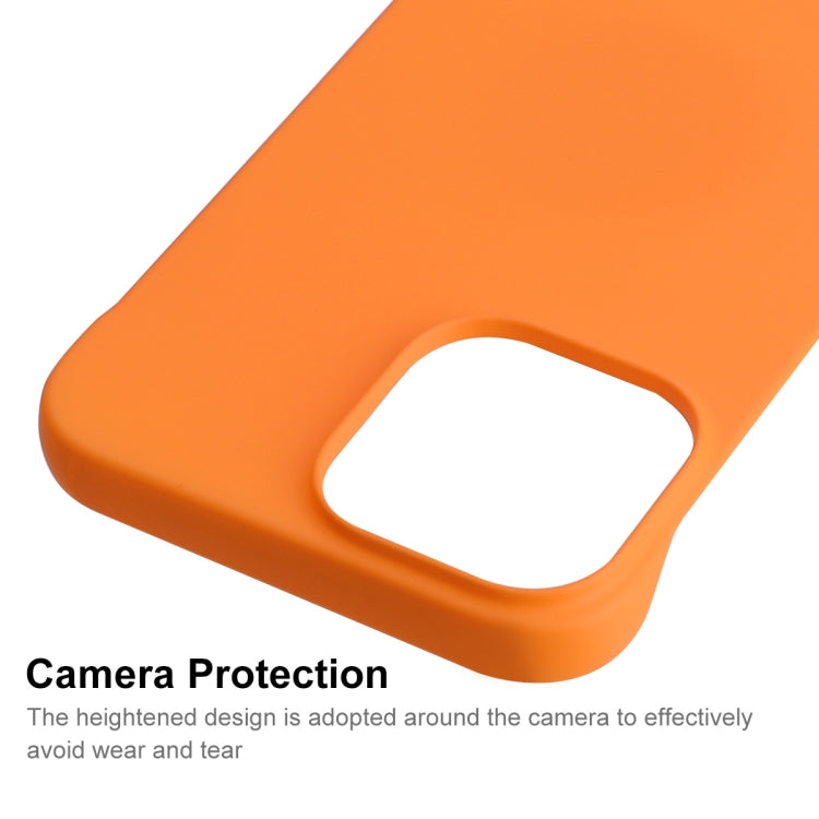 For iPhone 13 ENKAY Matte Frameless PC Phone Case(Orange) - iPhone 13 Cases by ENKAY | Online Shopping South Africa | PMC Jewellery | Buy Now Pay Later Mobicred