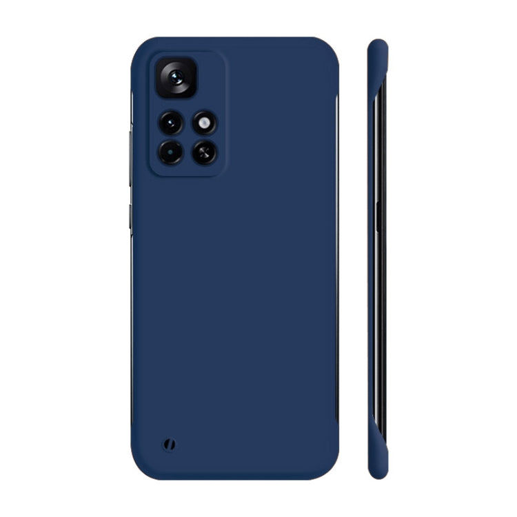 For Xiaomi Redmi Note 11 Pro / Pro+ 5G ENKAY Matte Frameless Hard PC Case(Dark Blue) - Xiaomi Cases by ENKAY | Online Shopping South Africa | PMC Jewellery | Buy Now Pay Later Mobicred