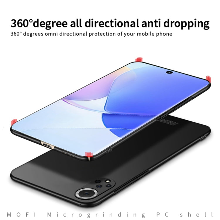 For Huawei Nova 9 MOFI Frosted PC Ultra-thin Hard Phone Case(Red) - Huawei Cases by MOFI | Online Shopping South Africa | PMC TechLife | Buy Now Pay Later Mobicred