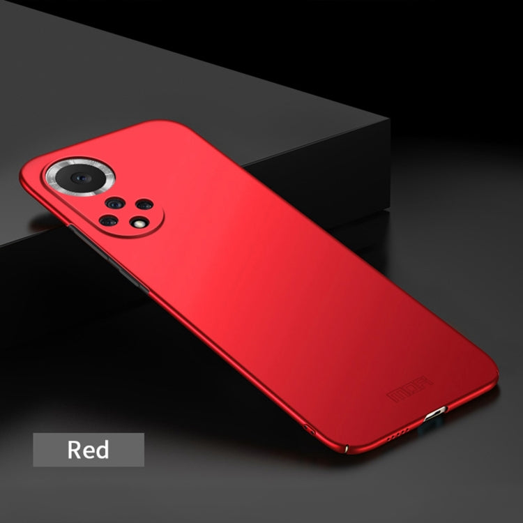 For Huawei Nova 9 MOFI Frosted PC Ultra-thin Hard Phone Case(Red) - Huawei Cases by MOFI | Online Shopping South Africa | PMC TechLife | Buy Now Pay Later Mobicred