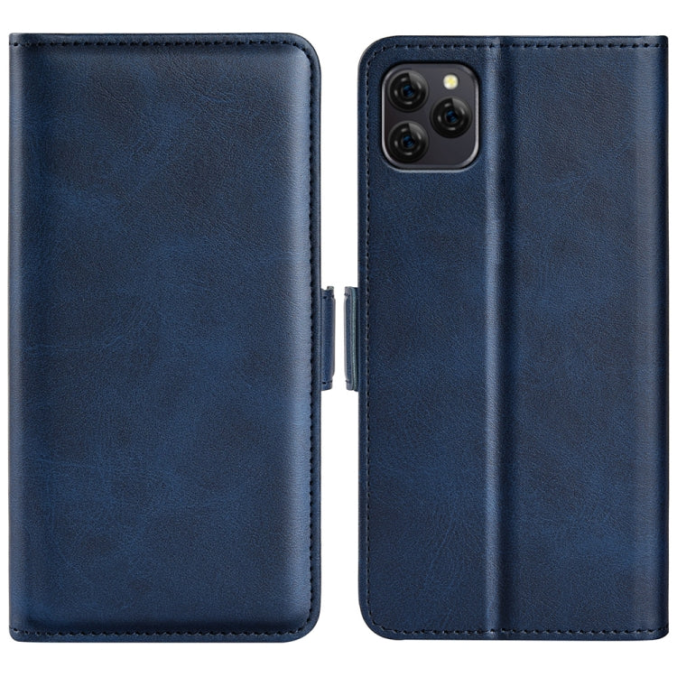 For Blackview A95 Dual-side Magnetic Buckle Leather Phone Case(Dark Blue) - More Brand by PMC TechLife | Online Shopping South Africa | PMC TechLife | Buy Now Pay Later Mobicred