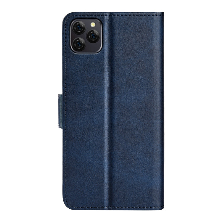 For Blackview A95 Dual-side Magnetic Buckle Leather Phone Case(Dark Blue) - More Brand by PMC Jewellery | Online Shopping South Africa | PMC Jewellery | Buy Now Pay Later Mobicred