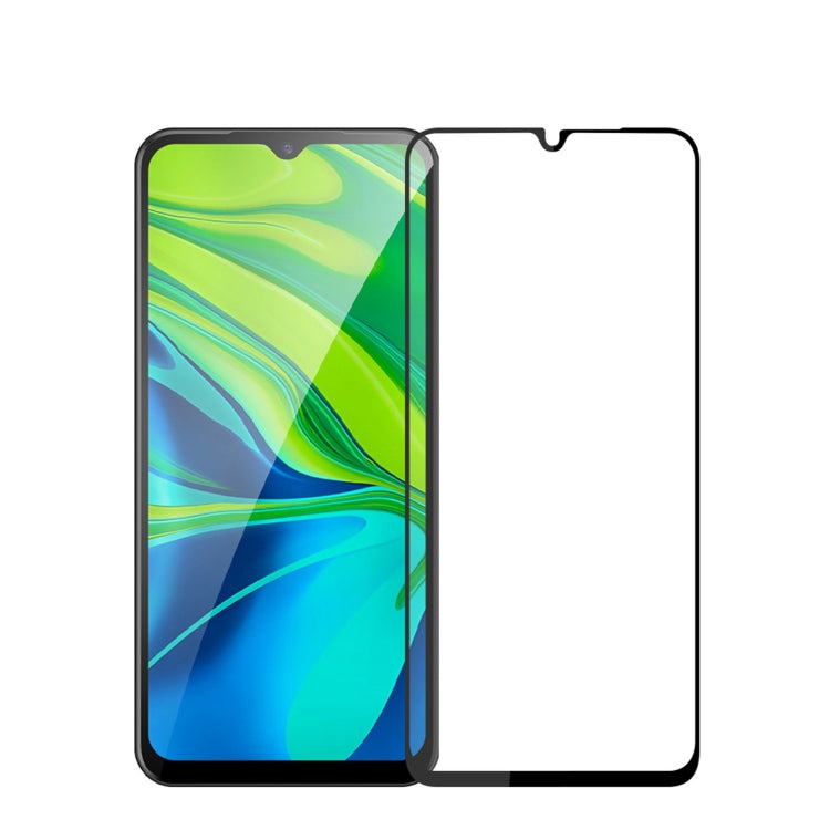 For Xiaomi Redmi 10 5G MOFI 9H 2.5D Full Screen Tempered Glass Film(Black) -  by MOFI | Online Shopping South Africa | PMC TechLife