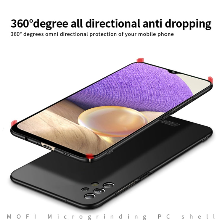 For Samsung Galaxy A32 5G MOFI Frosted PC Ultra-thin Hard Phone Case(Gold) - Galaxy Phone Cases by MOFI | Online Shopping South Africa | PMC TechLife