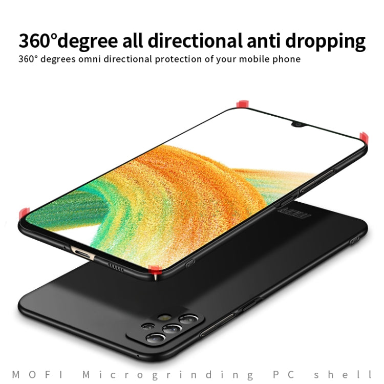 For Samsung Galaxy A33 5G MOFI Frosted PC Ultra-thin Hard Phone Case(Rose gold) - free shipping - PMC TechLife - Order now!