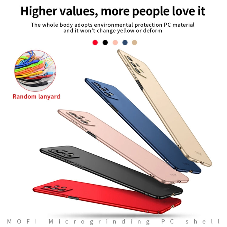 For Samsung Galaxy A53 5G MOFI Frosted PC Ultra-thin Hard Phone Case(Red) - Galaxy Phone Cases by MOFI | Online Shopping South Africa | PMC TechLife | Buy Now Pay Later Mobicred