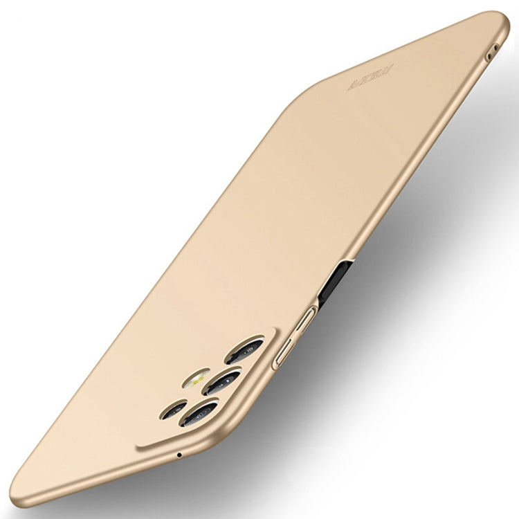 For Samsung Galaxy A73 5G MOFI Frosted PC Ultra-thin Hard Phone Case(Gold) - free shipping - PMC TechLife - Order now!