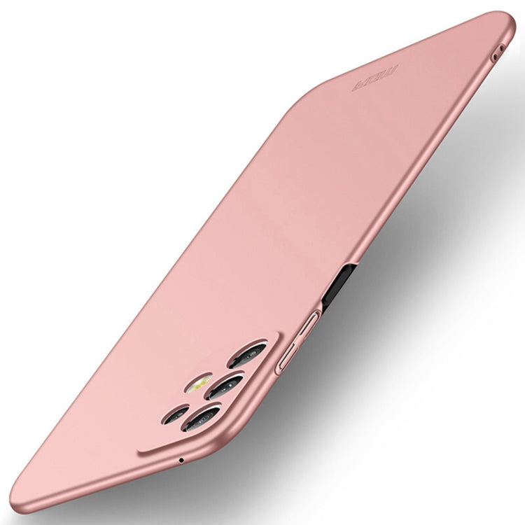 For Samsung Galaxy A73 5G MOFI Frosted PC Ultra-thin Hard Phone Case(Rose gold) - Galaxy Phone Cases by MOFI | Online Shopping South Africa | PMC TechLife | Buy Now Pay Later Mobicred