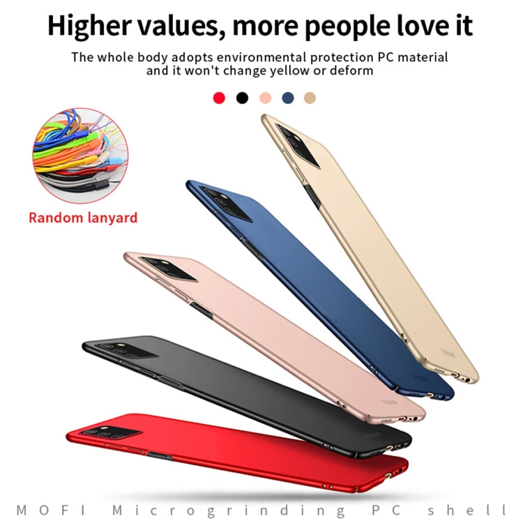 For Samsung Galaxy A02s EU / A03s / M02s / F02s MOFI Frosted PC Ultra-thin Hard Case(Black) - free shipping - PMC TechLife - Order now!