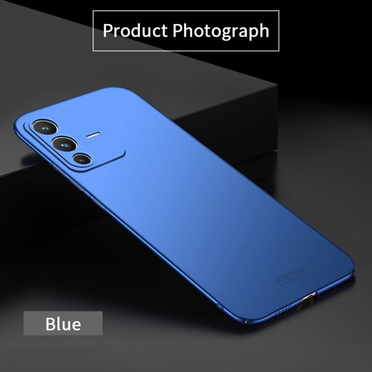 For vivo V23 5G / S12 MOFI Frosted PC Ultra-thin Hard Case(Blue) - vivo Cases by MOFI | Online Shopping South Africa | PMC TechLife