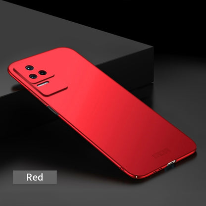 For Xiaomi Redmi K50 / K50 Pro MOFI Frosted PC Ultra-thin Hard  Phone Case(Red) - Xiaomi Cases by MOFI | Online Shopping South Africa | PMC Jewellery