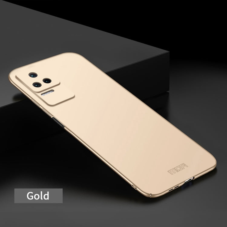 For Xiaomi Redmi K50 / K50 Pro MOFI Frosted PC Ultra-thin Hard  Phone Case(Gold) - free shipping - PMC TechLife - Order now!