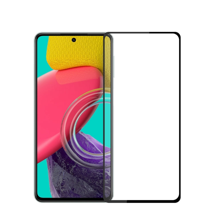 For Samsung Galaxy M53 5G MOFI 9H 2.5D Full Screen Tempered Glass Film(Black) - Galaxy Tempered Glass by MOFI | Online Shopping South Africa | PMC TechLife | Buy Now Pay Later Mobicred