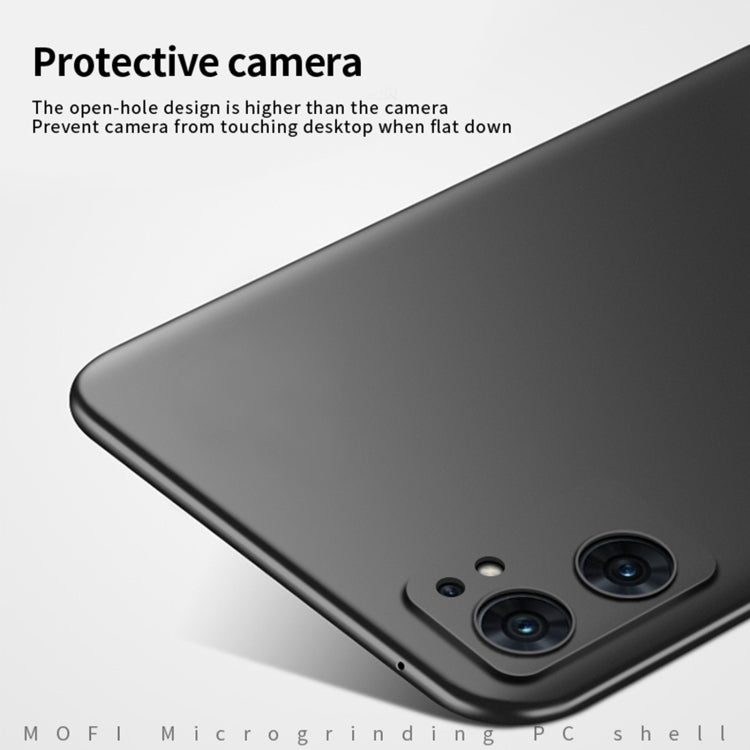 For OPPO Find X5 MOFI Frosted PC Ultra-thin Hard Case(Red) - OPPO Cases by MOFI | Online Shopping South Africa | PMC TechLife | Buy Now Pay Later Mobicred