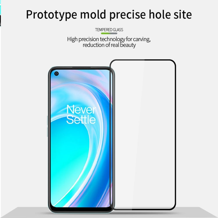 For OnePlus Nord CE2 Lite MOFI 9H 2.5D Full Screen Tempered Glass Film(Black) - OnePlus Tempered Glass by MOFI | Online Shopping South Africa | PMC TechLife