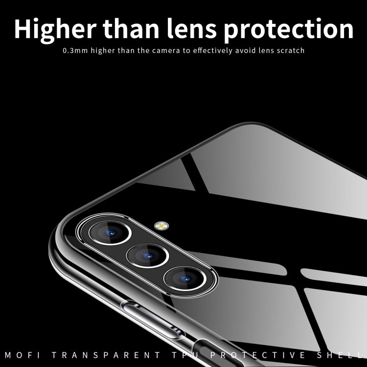For Samsung Galaxy A13 5G MOFI Ming Series Ultra-thin TPU Phone Case(Transparent) - Galaxy Phone Cases by MOFI | Online Shopping South Africa | PMC TechLife