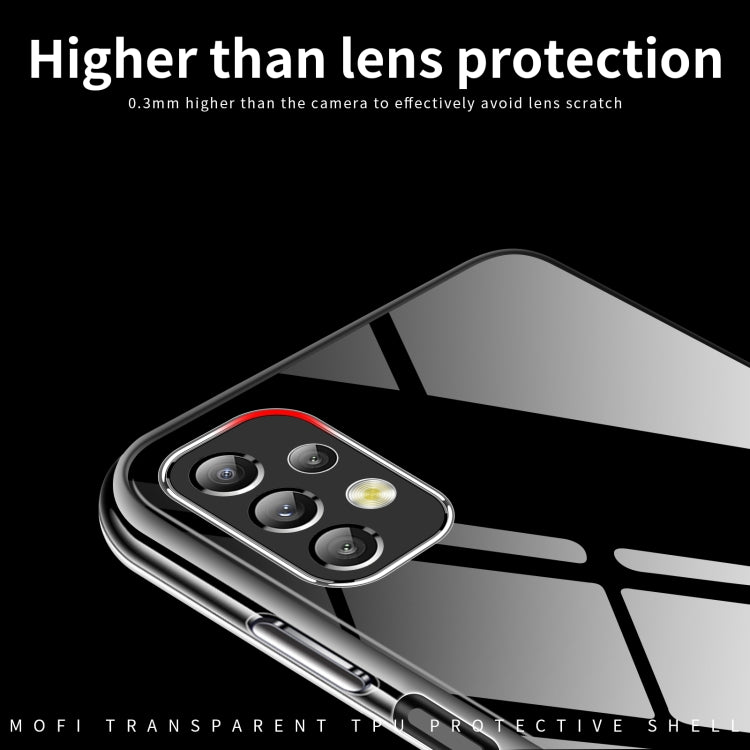 For Samsung Galaxy A13 4G MOFI Ming Series Ultra-thin TPU Phone Case(Transparent) - Galaxy Phone Cases by MOFI | Online Shopping South Africa | PMC TechLife