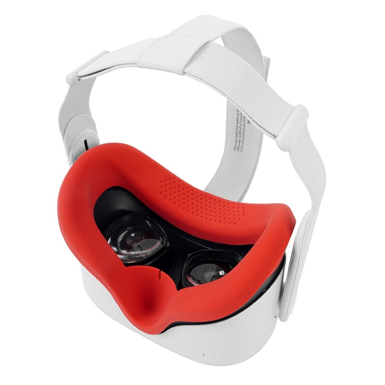 JD-391215 Suitable for Oculus Quest2 Generation VR Eye Mask Silicone Cover + Lens Cover Set(black) - VR Accessories by PMC TechLife | Online Shopping South Africa | PMC TechLife | Buy Now Pay Later Mobicred