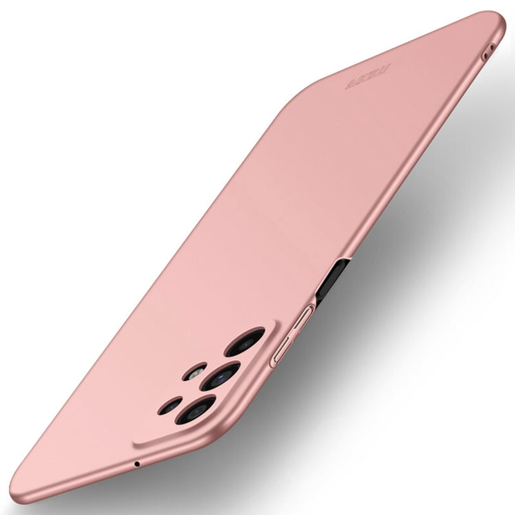 For Samsung Galaxy A23 4G MOFI Frosted PC Ultra-thin Hard Case(Rose gold) - free shipping - PMC TechLife - Order now!