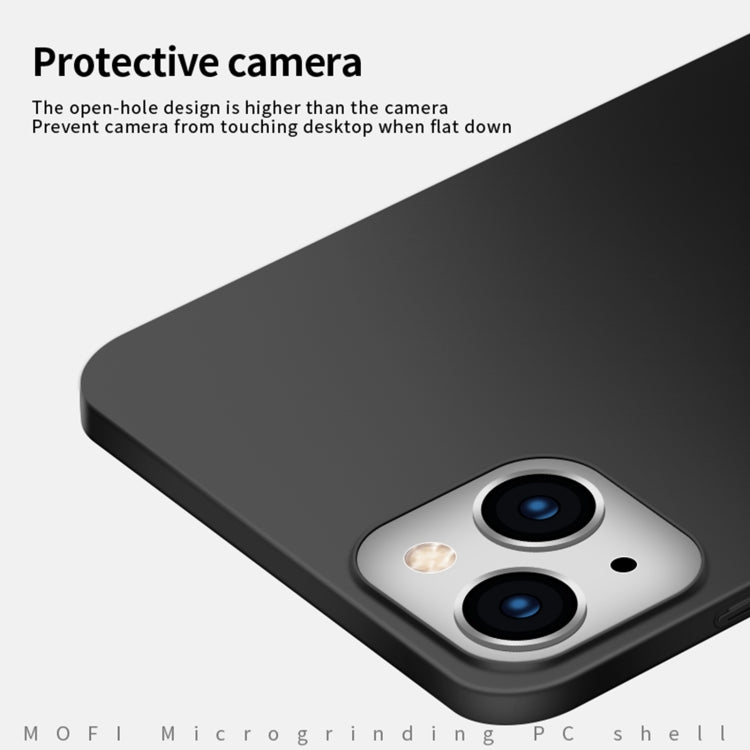 For iPhone 14 MOFI Frosted PC Ultra-thin Hard Case (Gold) - free shipping - PMC TechLife - Order now!