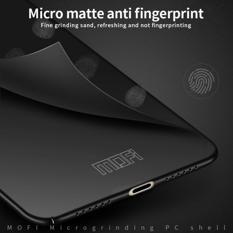 For iPhone SE 2022 / 2020 MOFI Frosted PC Ultra-thin Hard Case(Blue) - free shipping - PMC TechLife - Order now!