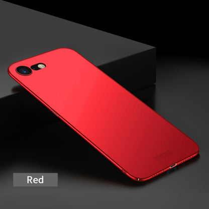 For iPhone SE 2022 / 2020 MOFI Frosted PC Ultra-thin Hard Case(Red) - iPhone SE 2022 / 2020 / 8 / 7 Cases by MOFI | Online Shopping South Africa | PMC Jewellery