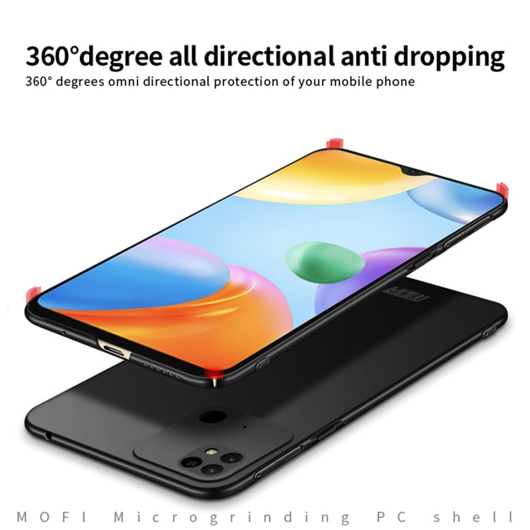 For Xiaomi Redmi 10C / Redmi 10 Power MOFI Frosted PC Ultra-thin Hard Case(Red) - free shipping - PMC TechLife - Order now!