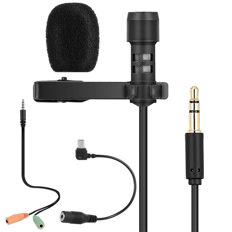 Yanmai R955 Mini Teaching Live Interview Wired Condenser Lavalier Lapel Microphone - Microphone by Yanmai | Online Shopping South Africa | PMC TechLife | Buy Now Pay Later Mobicred