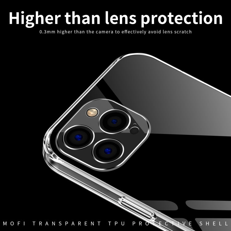 For iPhone 13 Pro Max MOFI Ming Series Ultra-thin TPU Phone Case (Transparent) - free shipping - PMC TechLife - Order now!