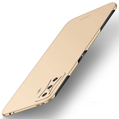 For Xiaomi Redmi K50 Gaming MOFI Frosted PC Ultra-thin Hard Case(Gold) - Xiaomi Cases by MOFI | Online Shopping South Africa | PMC Jewellery