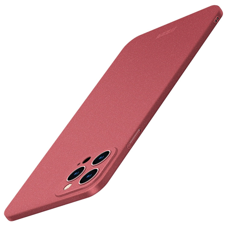 For iPhone 14 Pro MOFI Fandun Series Frosted PC Ultra-thin Phone Case(Red) - free shipping - PMC TechLife - Order now!