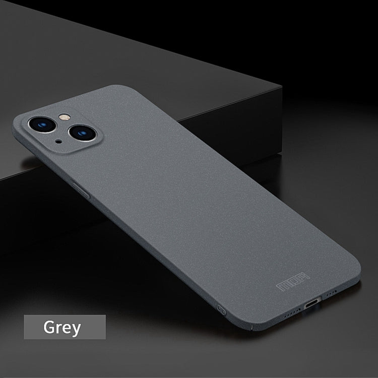 For iPhone 14 Plus  MOFI Fandun Series Frosted PC Ultra-thin Phone Case(Gray) - free shipping - PMC TechLife - Order now!
