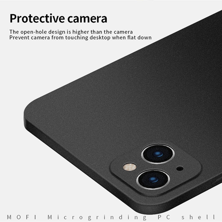 For iPhone 14 Plus  MOFI Fandun Series Frosted PC Ultra-thin Phone Case(Gray) - free shipping - PMC TechLife - Order now!