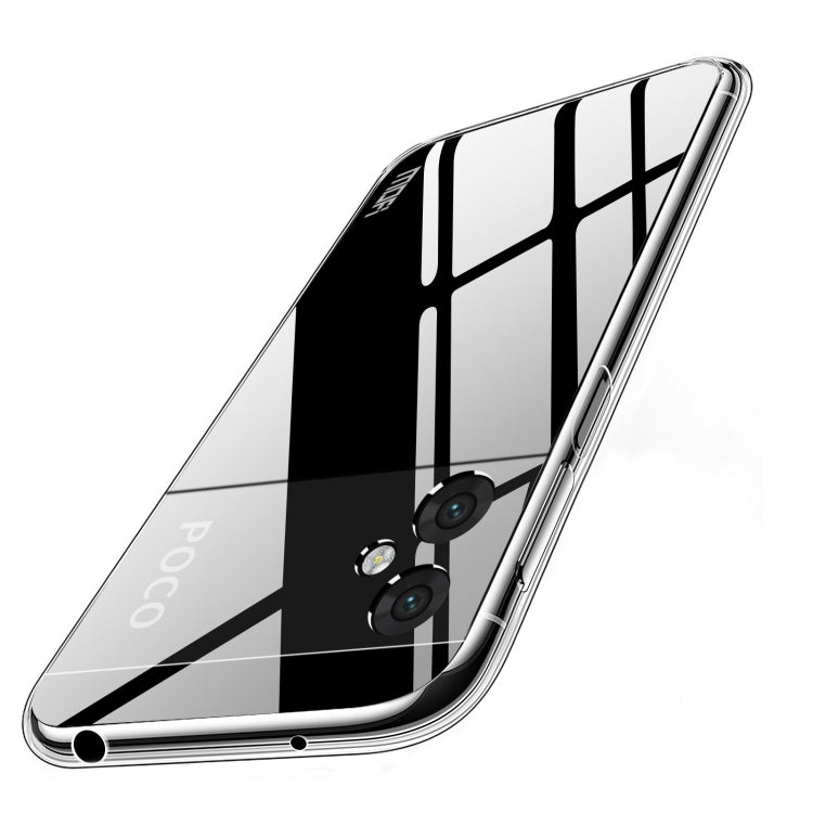 For Xiaomi Poco M4 5G MOFI Ming Series Ultra-thin TPU Phone Case(Transparent) - Xiaomi Cases by MOFI | Online Shopping South Africa | PMC TechLife