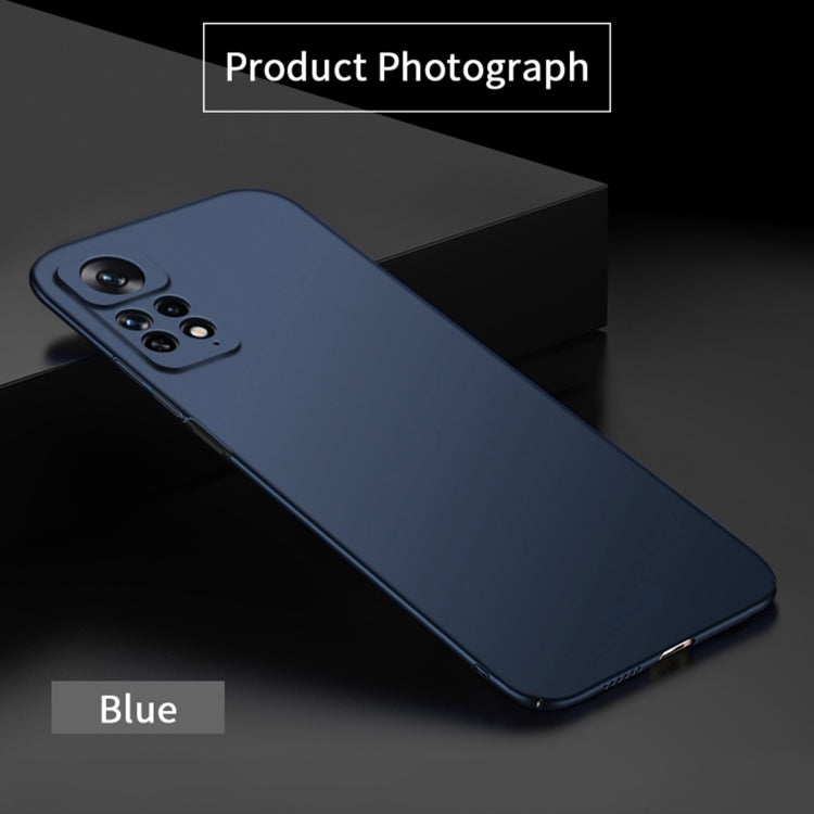 For Xiaomi Redmi Note 11E Pro MOFI Frosted PC Ultra-thin Hard Case(Blue) - free shipping - PMC TechLife - Order now!