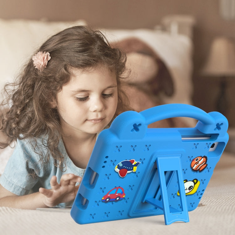 For Huawei MediaPad M5 8.4 Handle Kickstand Children EVA Shockproof Tablet Case(Sky Blue) - Huawei by PMC TechLife | Online Shopping South Africa | PMC TechLife | Buy Now Pay Later Mobicred