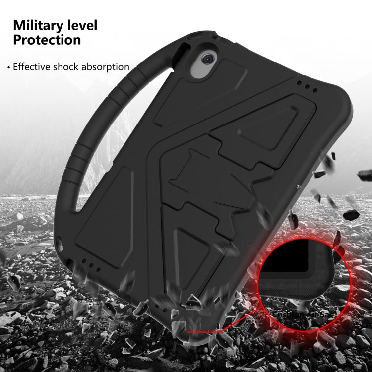 For Lenovo Tab M10 Plus 10.6 3rd Gen TB125FU 2022 EVA Shockproof Tablet Case with Holder(Black) - Lenovo by PMC Jewellery | Online Shopping South Africa | PMC Jewellery | Buy Now Pay Later Mobicred