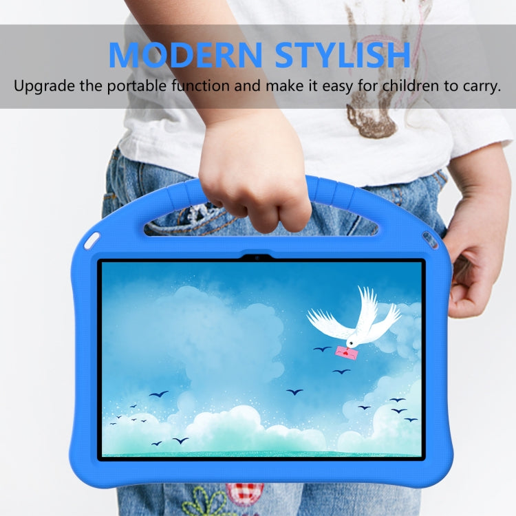 For Lenovo Tab M10 Plus 10.6 3rd Gen TB125FU 2022 EVA Shockproof Tablet Case with Holder(Blue) - free shipping - PMC TechLife - Order now!