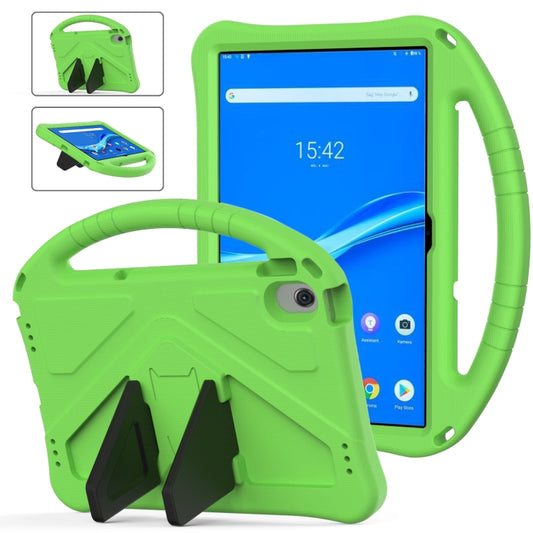 For Lenovo Tab M10 Plus 10.6 3rd Gen TB125FU 2022 EVA Shockproof Tablet Case with Holder(Green) - Lenovo by PMC Jewellery | Online Shopping South Africa | PMC Jewellery | Buy Now Pay Later Mobicred