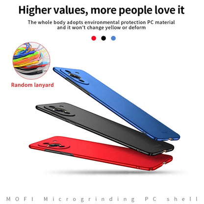 For Huawei Nova 10 MOFI Frosted PC Ultra-thin Hard Case(Blue) - Huawei Cases by MOFI | Online Shopping South Africa | PMC Jewellery