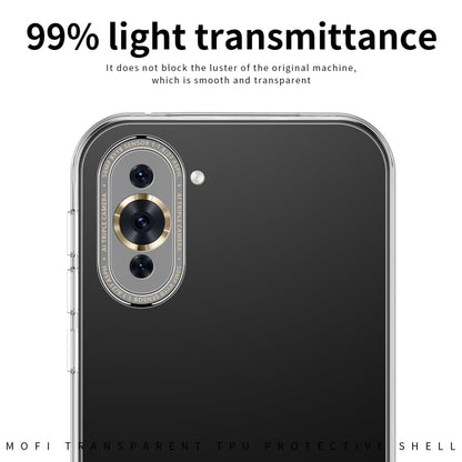 For Huawei Nova 10 Pro MOFI Ming Series Ultra-thin TPU Phone Case(Transparent) - Huawei Cases by MOFI | Online Shopping South Africa | PMC Jewellery