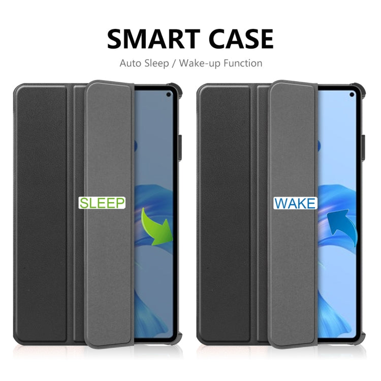 For Huawei MatePad Pro 11 2022 ENKAY Plastic Back Cover Smart Leather Stand Case(Dark Green) - free shipping - PMC TechLife - Order now!