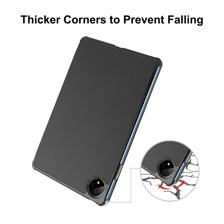 For Huawei MatePad Pro 11 2022 ENKAY Plastic Back Cover Smart Leather Stand Case(Black) - free shipping - PMC TechLife - Order now!