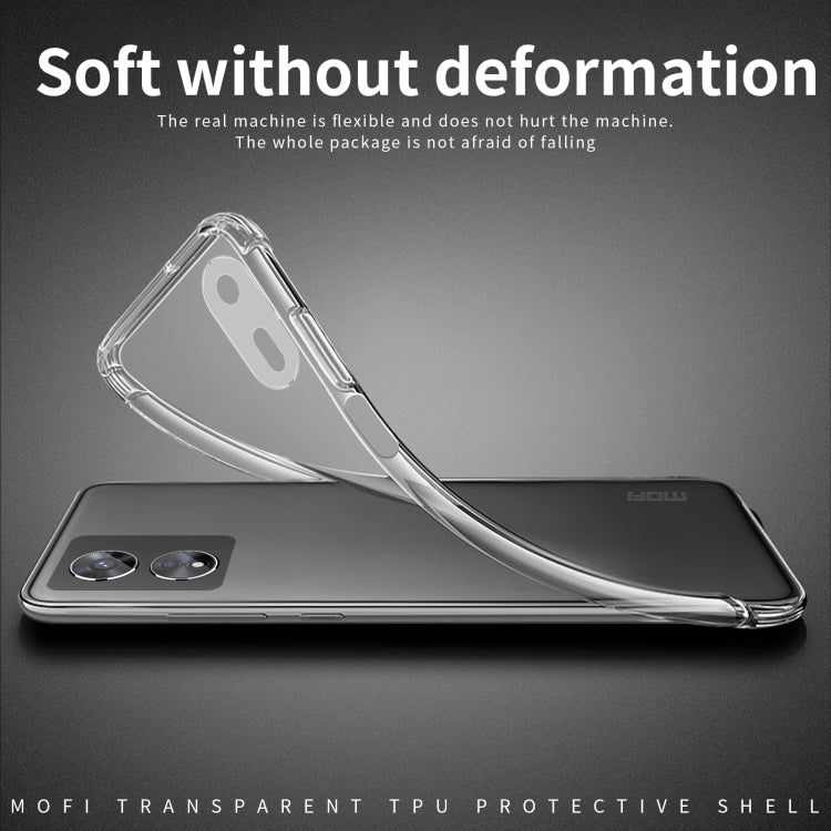 For OPPO A97 5G MOFI Ming Series Ultra-thin TPU Phone Case(Transparent) - OPPO Cases by MOFI | Online Shopping South Africa | PMC TechLife